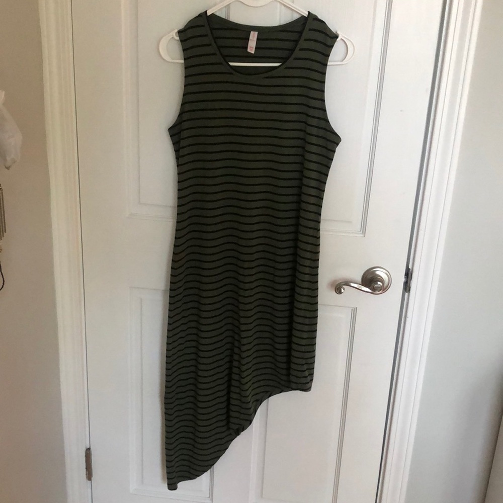 Asymmetrical Cotton Dress